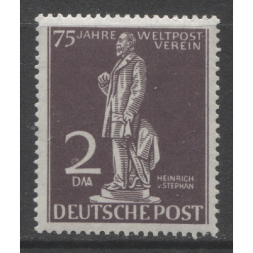 1949 Germany Berlin West 2 DM. UPU 75th Anniv.  mint*  € 45.00