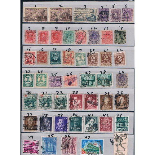 Spain oldies 1800s - 1960s Used (12578_p17)