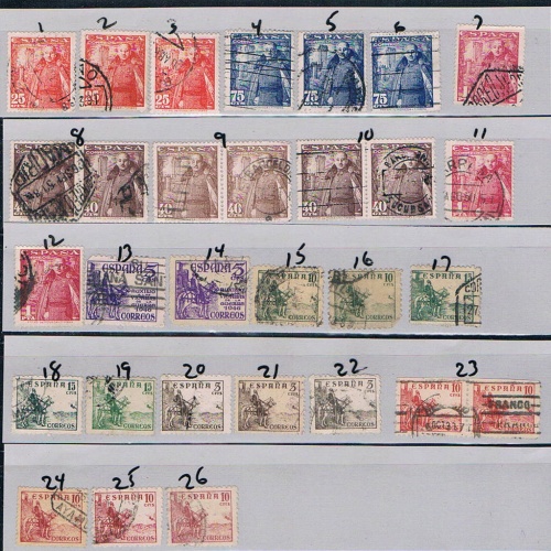 Spain oldies 1930s - 40s Used (12578_p19)