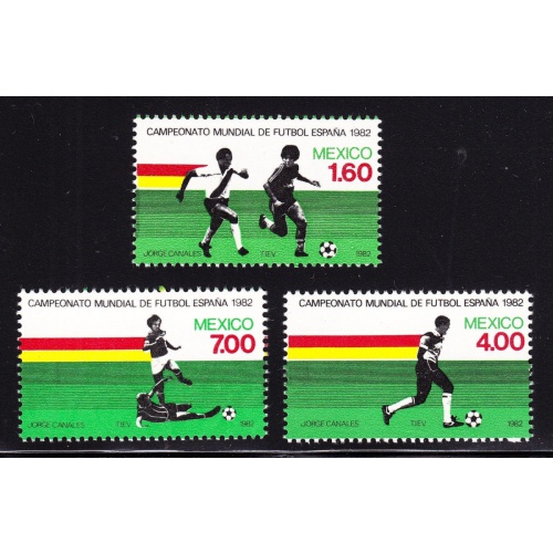 Mexico 1982 World Cup #1278-1280