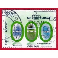 España. 2012. Civic values. Do not contaminate