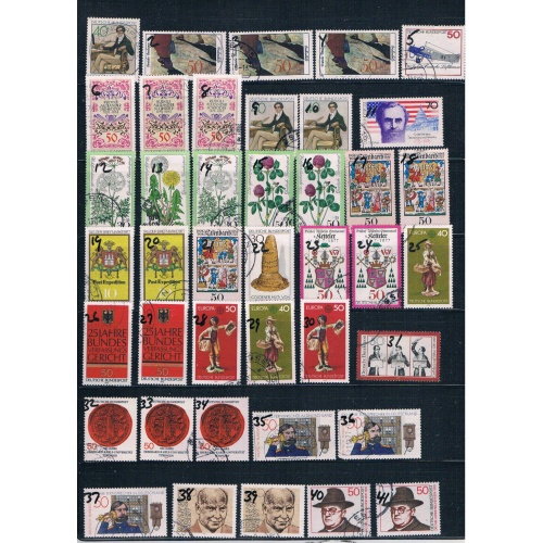 Germany Bundepost Used 1970s (13034_p1)