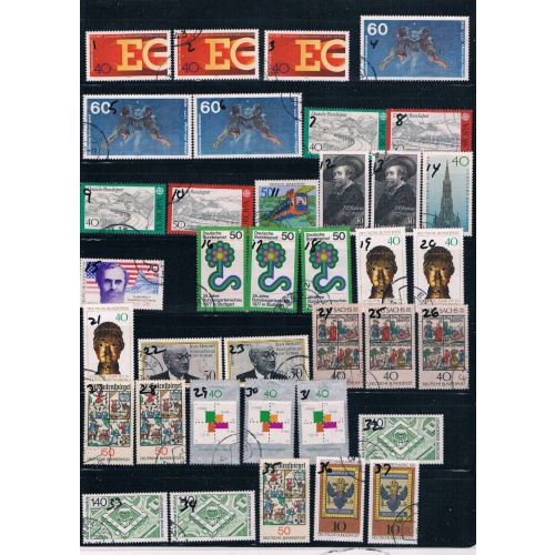 Germany Bundepost Used 1970s (13034_p2)