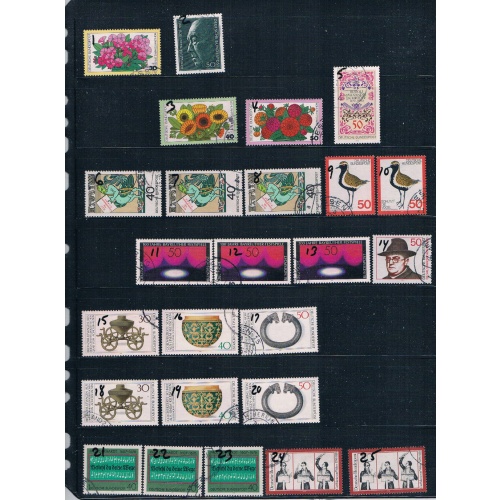 Germany Bundepost Used 1970s (13034_p3)