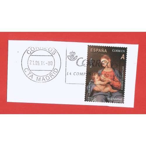 España. 2013. Christmas. Letter cutout