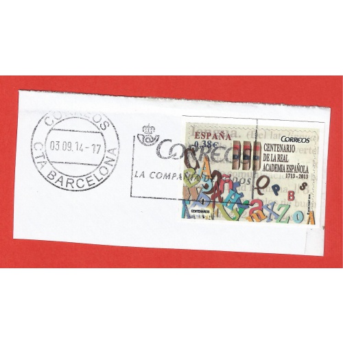 España. 2014. III Centennial. Real Academy of the Spanish language