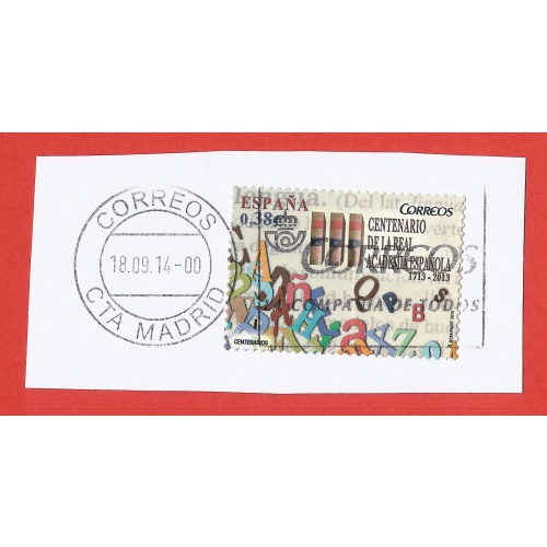 España. 2014. III Centennial. Real Academy of the Spanish language