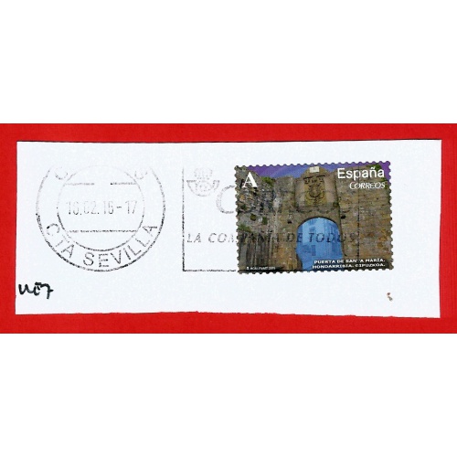 España. 2015. Arches and Doors. Santa Maria. Hondarribia. Guipuzcoa