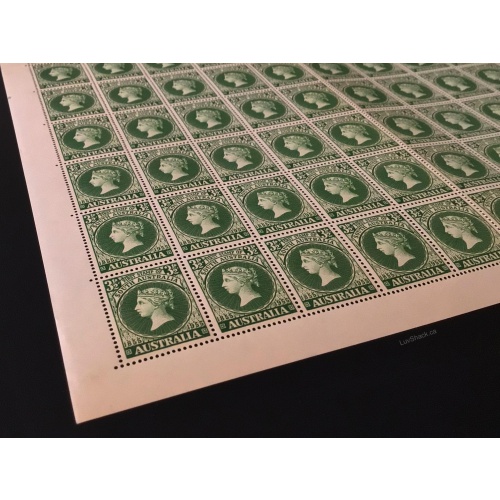 First South Australian Stamp | Pre-Decimal | 1955 | Full Sheet
