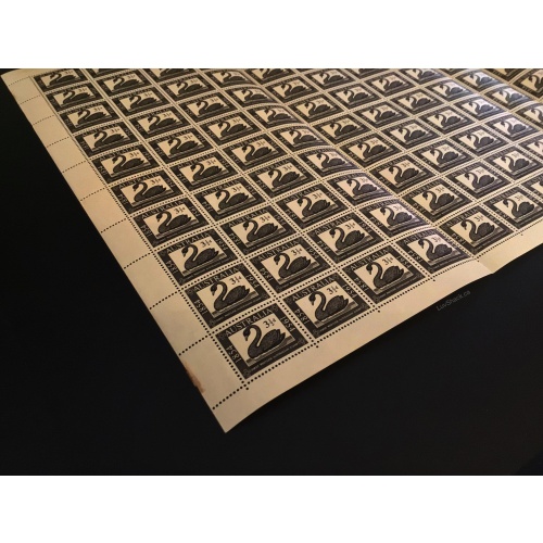 Western Australia's First Stamp  | Pre-Decimal | 1954 | Full Sheet