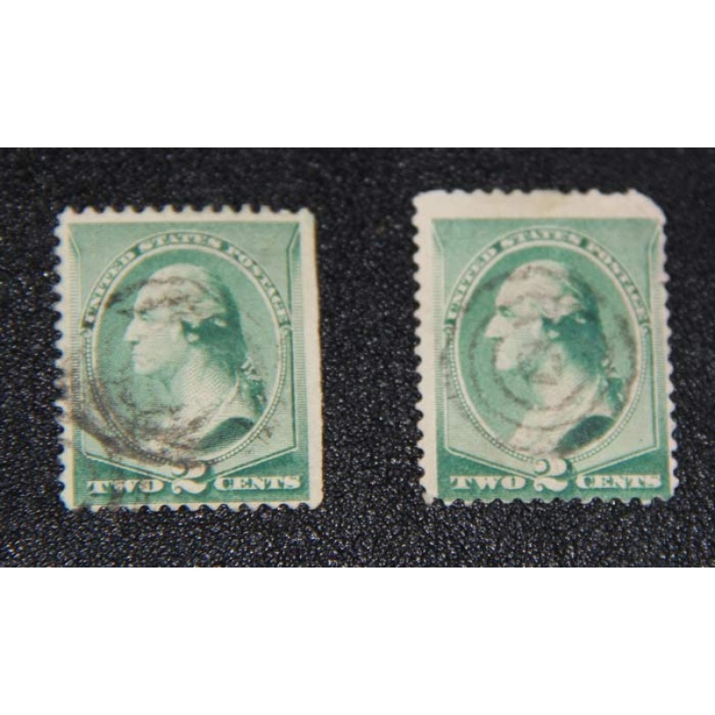 US Scott 213  used  bullseye cancel sotn (2)
