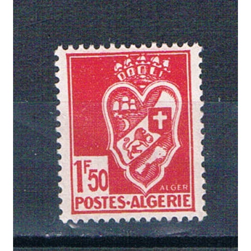 Algeria 141 Unused Arms of Algeria 1942 (A0517)+
