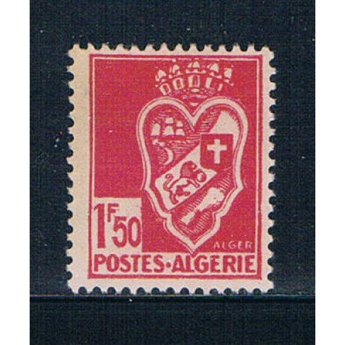 Algeria 154 Unused Arms of Algiers 1942 (A0317)