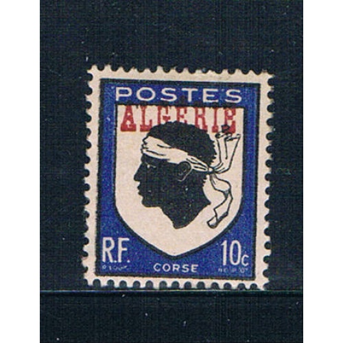 Algeria 208 Unused Arms of Corsica 1947 (A0292)+