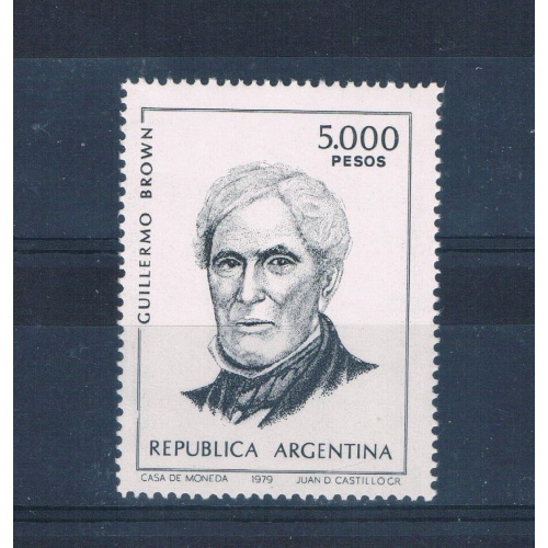 Argentina 1262 Unused Guililermo Brown CV 4.50 (A0198)