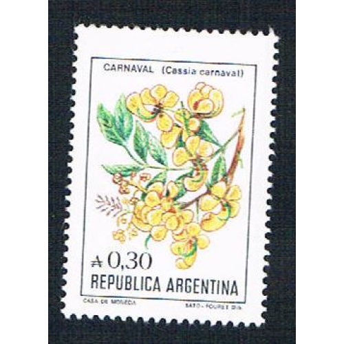 Argentina 1522 MLH Flower (BP1885)