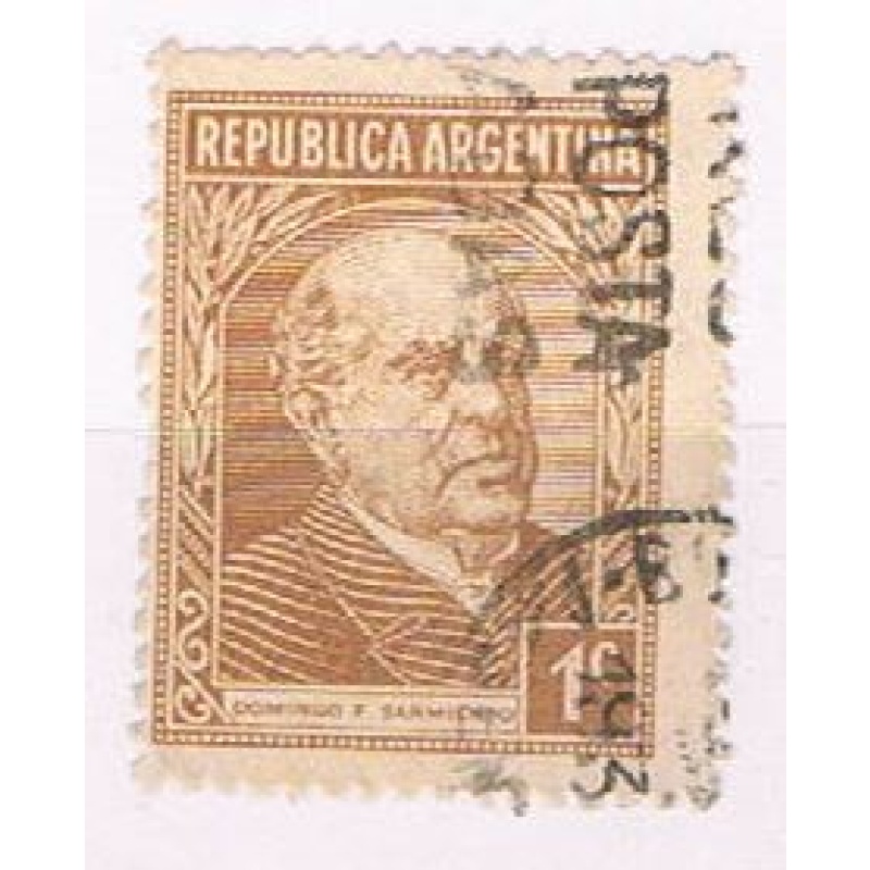 Argentina 419 Used Sarmiento 1935 (A0458)