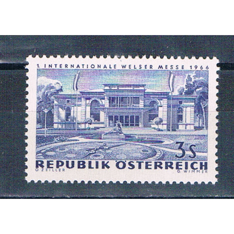 Austria 770 Unused Fair Building 1966 (A0525)+