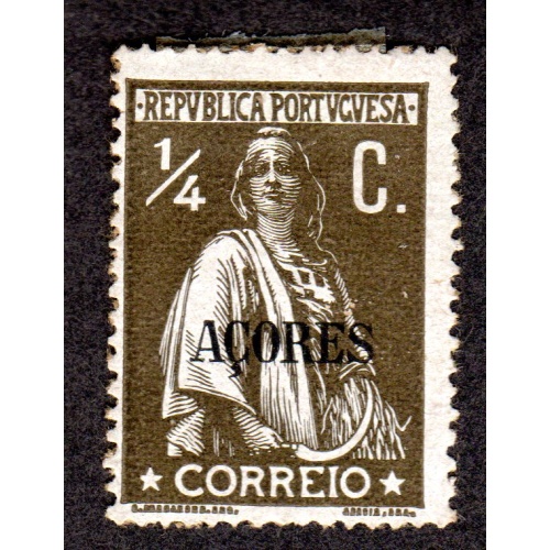 AZORES. Scott # 155. MH. Lot 220319