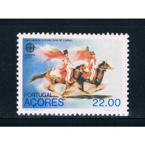 Azores 322 Unused St Peters Cavalcade CV 1.00 (A0215)+