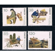 Azores 406-409 Unused set Professions 1992 CV 3.20 (A0289)+