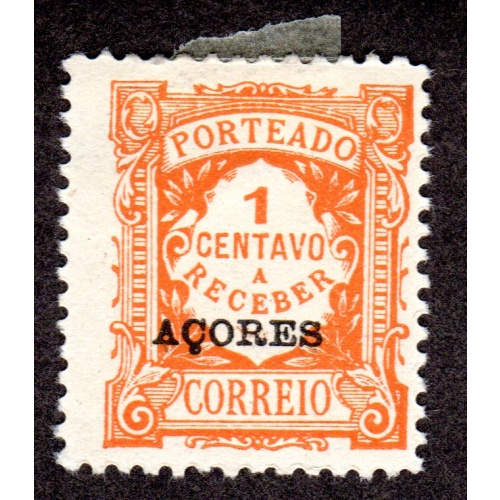 AZORES. Scott # J16. MH. Lot 220319