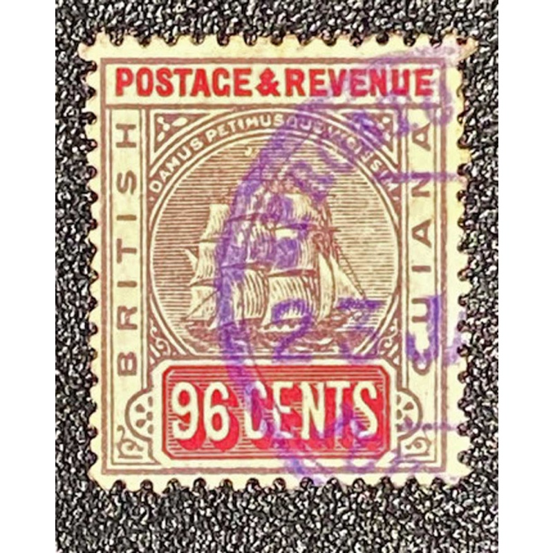 British Guiana, Scott #147, 96c Seal of Colony, Wmk 2, Used