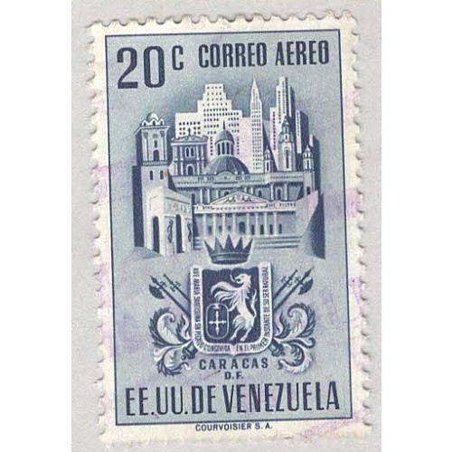 Venezuela C369 Used Arms 1951 CV 2.50 (BP54211)