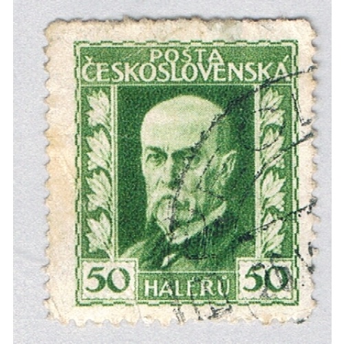 Czechoslovakia 96 Used Tomas Garrigue Masaryk 1 1925 (BP87038)