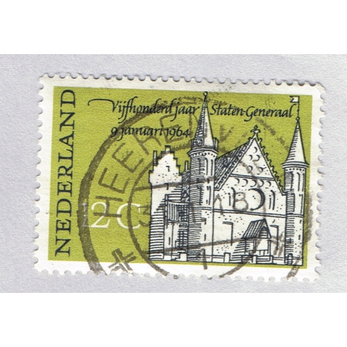 Netherlands  Used Church green 20   (BP87620)