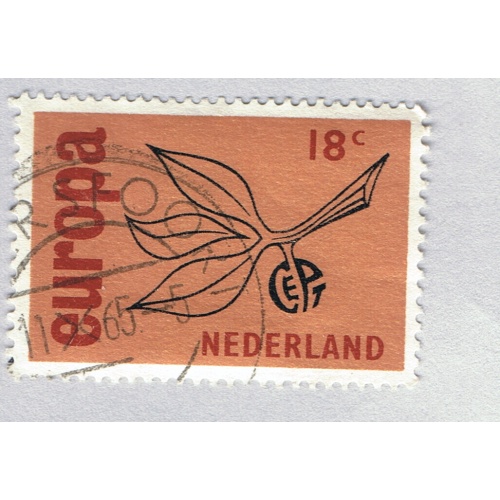Netherlands  Used Europa orange 18 flower   (BP87628)