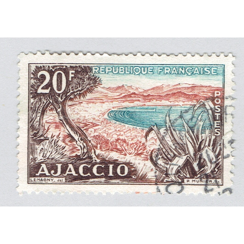 France 704 Gulf of Ajaccio Used (BP90826)