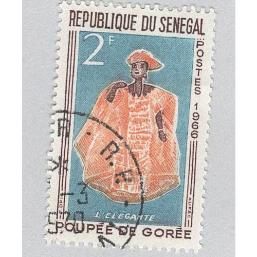 Senegal 262 Elegant Woman Used 1 (BP94917)