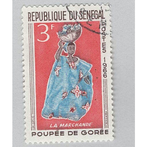 Senegal 263 Woman selling fruit Used 1 (BP95401)