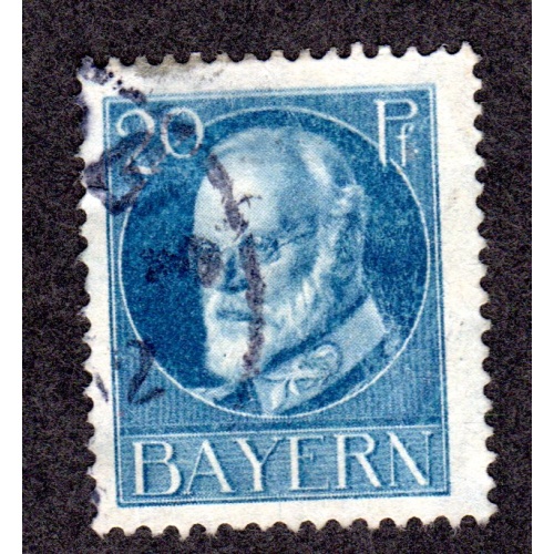 Germany BAVARIA. Scott # 102. used. Lot 220319