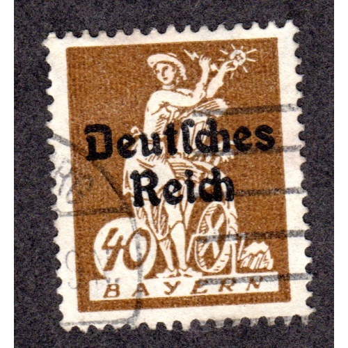 Germany BAVARIA. Scott # 261. used. Lot 220319