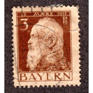 Germany BAVARIA. Scott # 77. used. Lot 220319