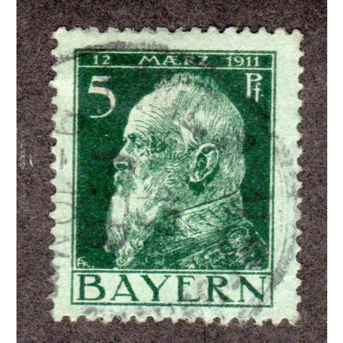 Germany BAVARIA. Scott # 78. used. Lot 220319