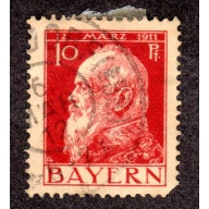 Germany BAVARIA. Scott # 79. used. Lot 220319