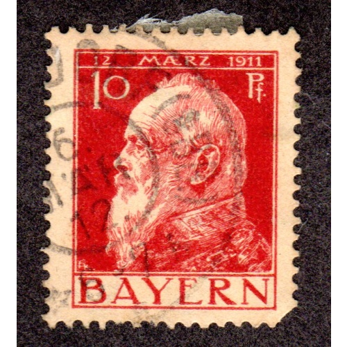 Germany BAVARIA. Scott # 79. used. Lot 220319