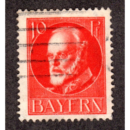 Germany BAVARIA. Scott # 98. used. Lot 220319