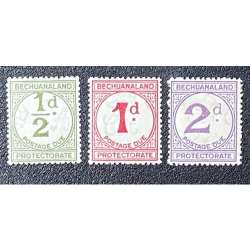 BECHUANALAND, Sc J4-6, 1932 Postage Due, MLH