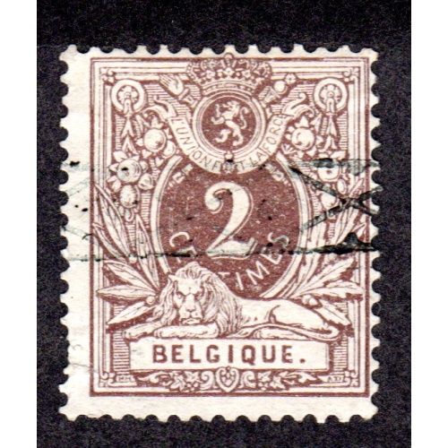 BELGIUM. Scott # 55. used. Lot 220319
