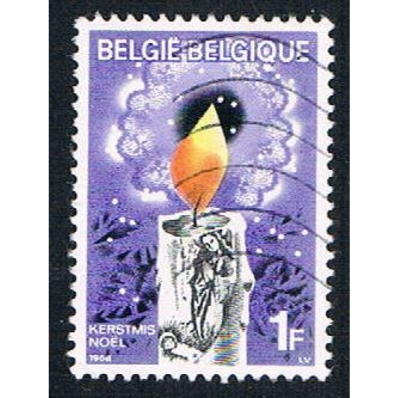 Belgium 712 Used Christmas Candle (BP16321)