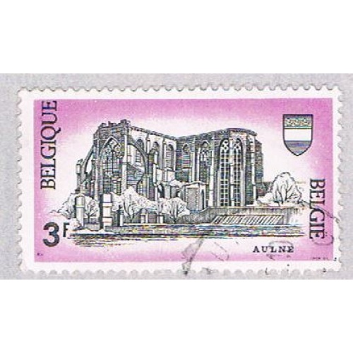 Belgium 714 Used Ruins of Aulne Abbey (BP1712)
