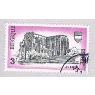 Belgium 714 Used Ruins of Aulne Abbey (BP1713)