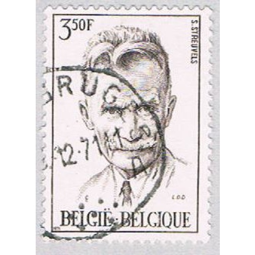 Belgium 815 Used Stijn  Streuvels 1971 (BP3708)