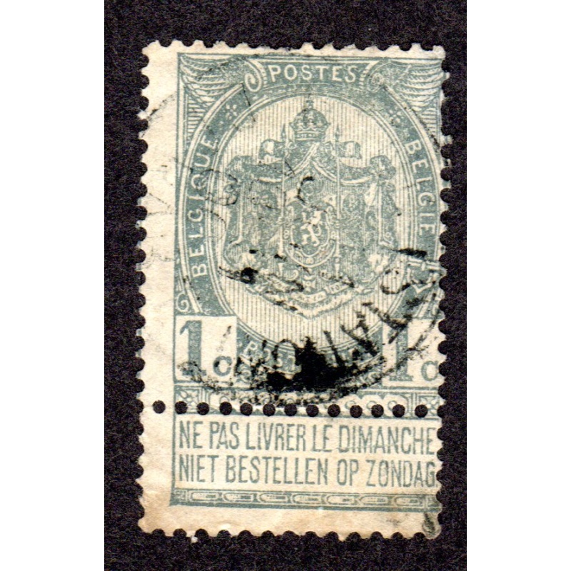 BELGIUM. Scott # 82. used. Lot 220319