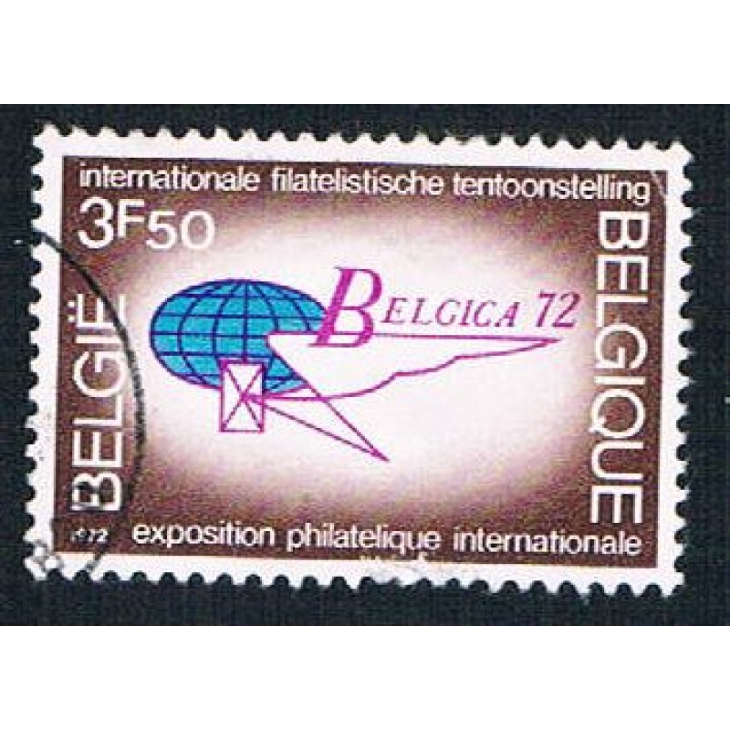 Belgium 821 Used Belgica Emblem (BP13826)