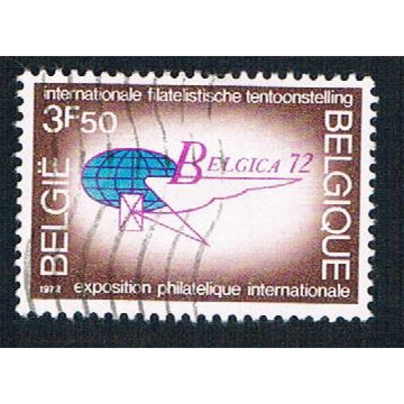 Belgium 821 Used Belgica Emblem (BP13827)